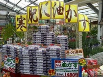 寒肥に油かす!!